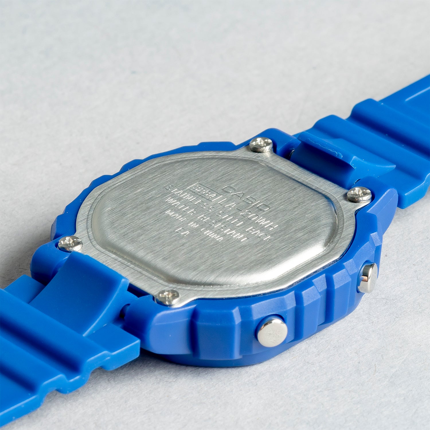 CASIO カシオ LA-20WH-2A ブルー ブルー文字盤 デジタル レディース 腕時計