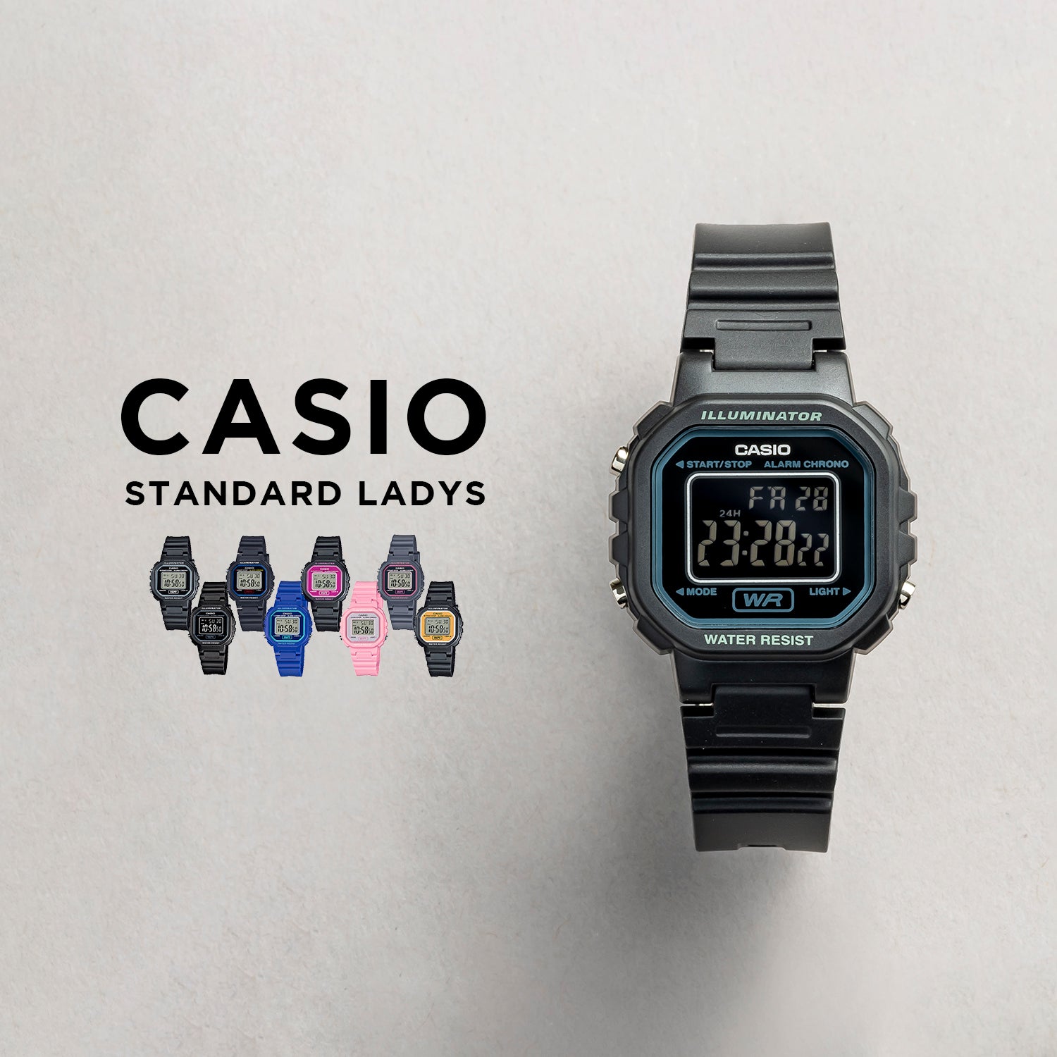 CASIO カシオ LA-20WH デジタル レディース 腕時計