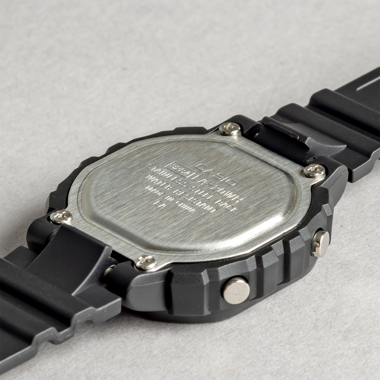 CASIO カシオ LA-20WH ブラック デジタル レディース 腕時計