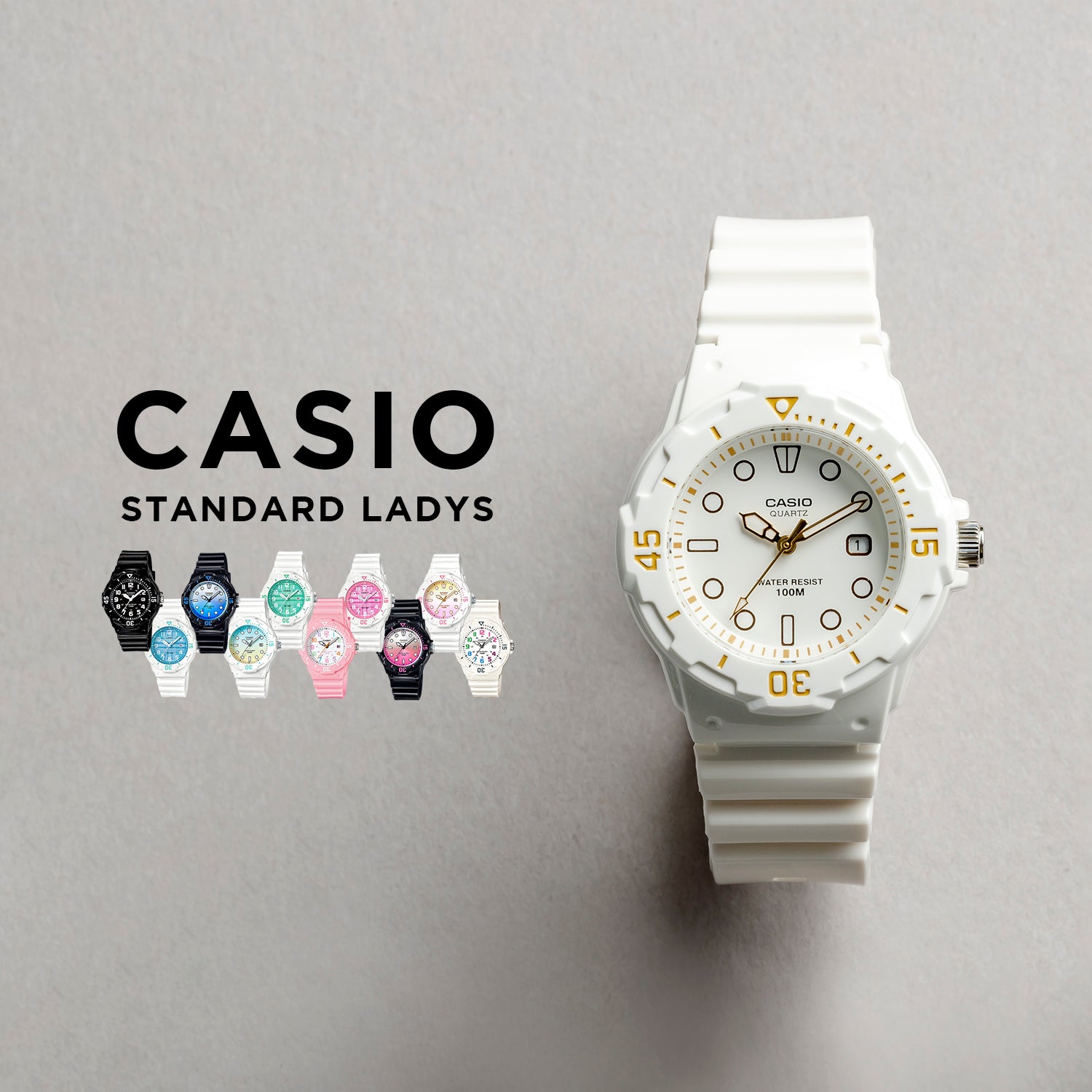 CASIO カシオ LRW-200H アナログ レディース 腕時計
