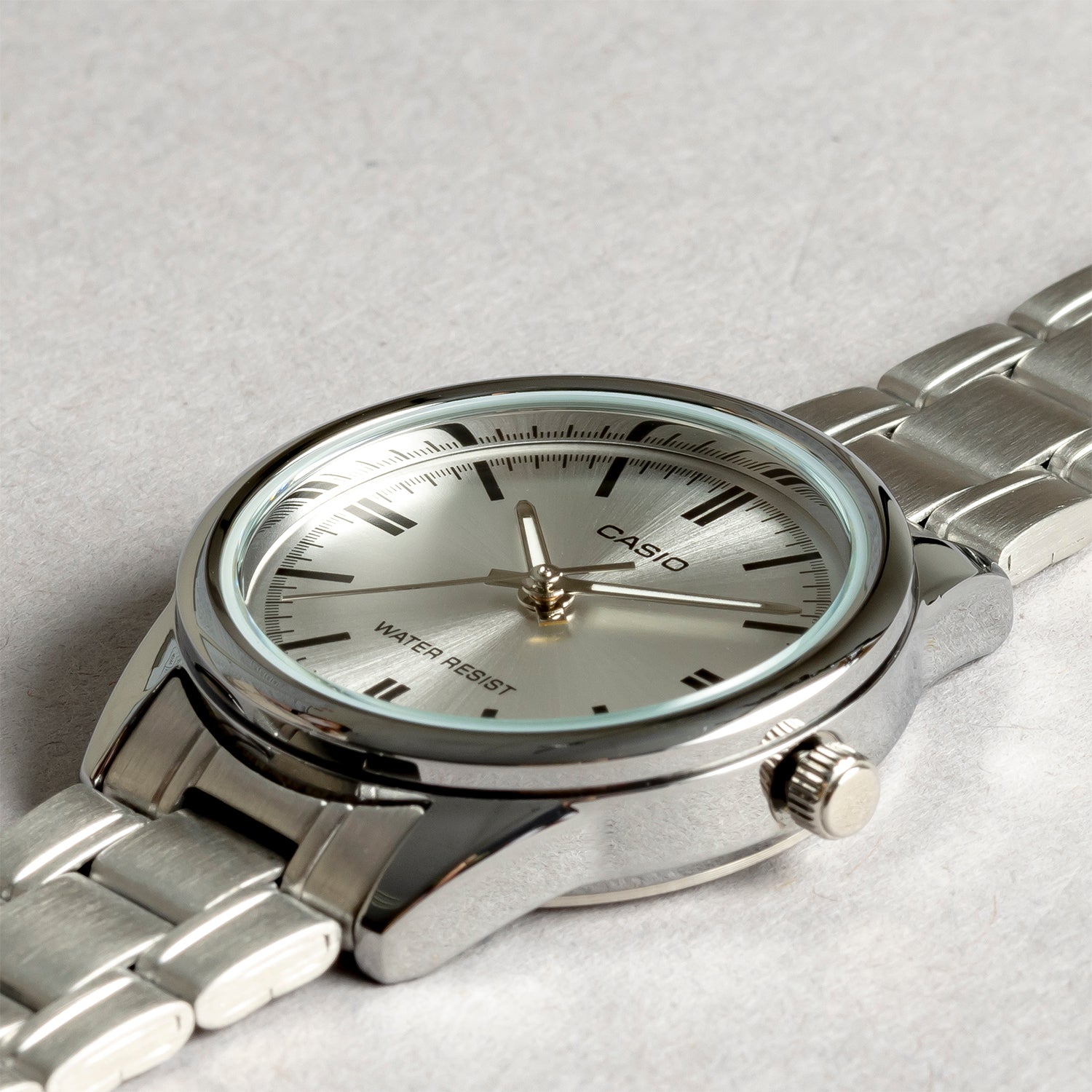 CASIO カシオ LTP-V005D-7A シルバー シルバー文字盤 アナログ レディース 腕時計