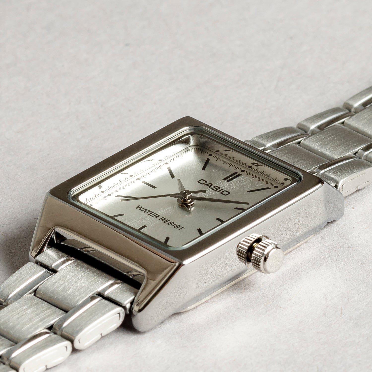 CASIO カシオ LTP-V007D-7E シルバー シルバー文字盤 アナログ レディース 腕時計