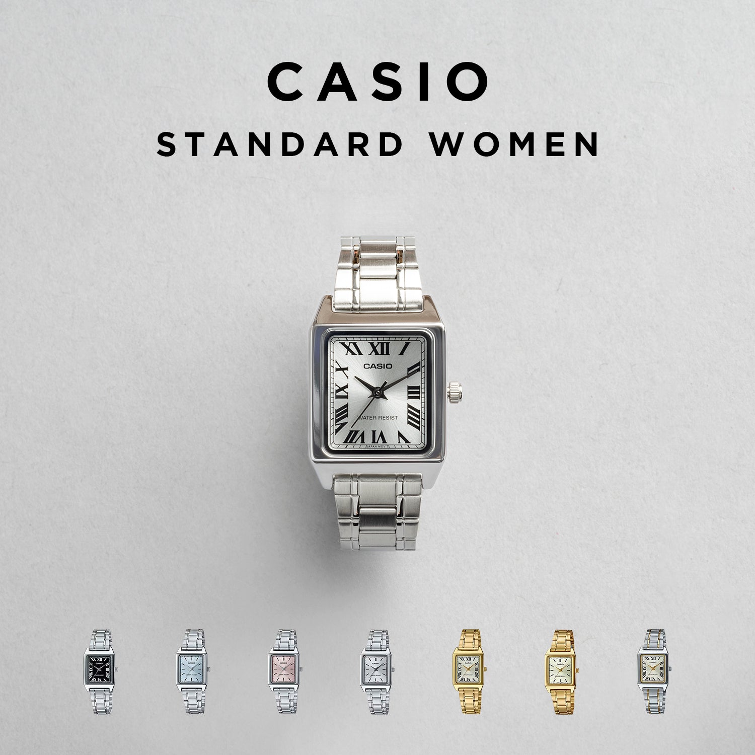 CASIO カシオ LTP-V007D レディース 腕時計 日常生活用防水 10年保証