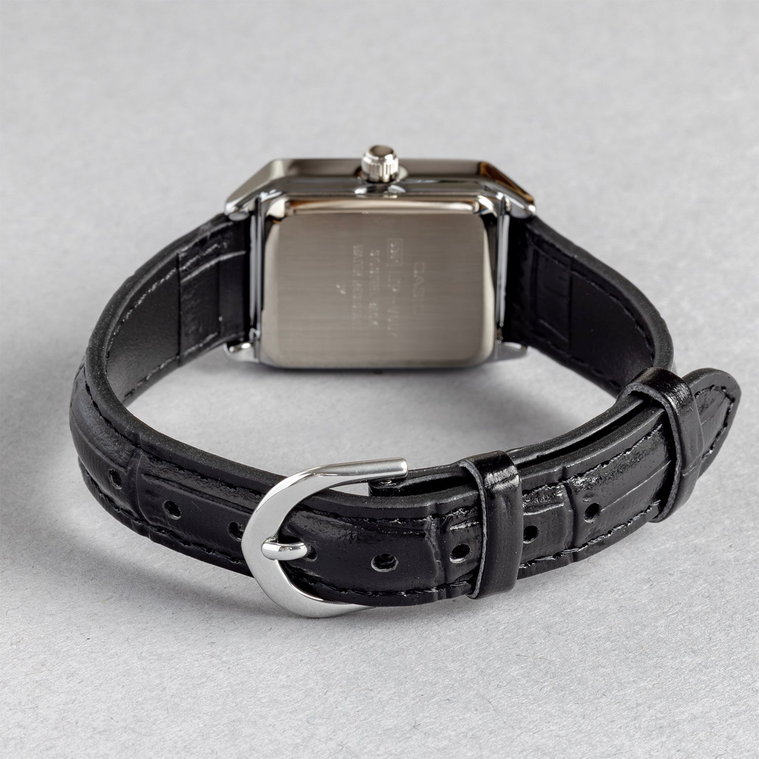 CASIO カシオ LTP-V007L-1B ブラック ブラック文字盤 アナログ レディース 腕時計 ベルト