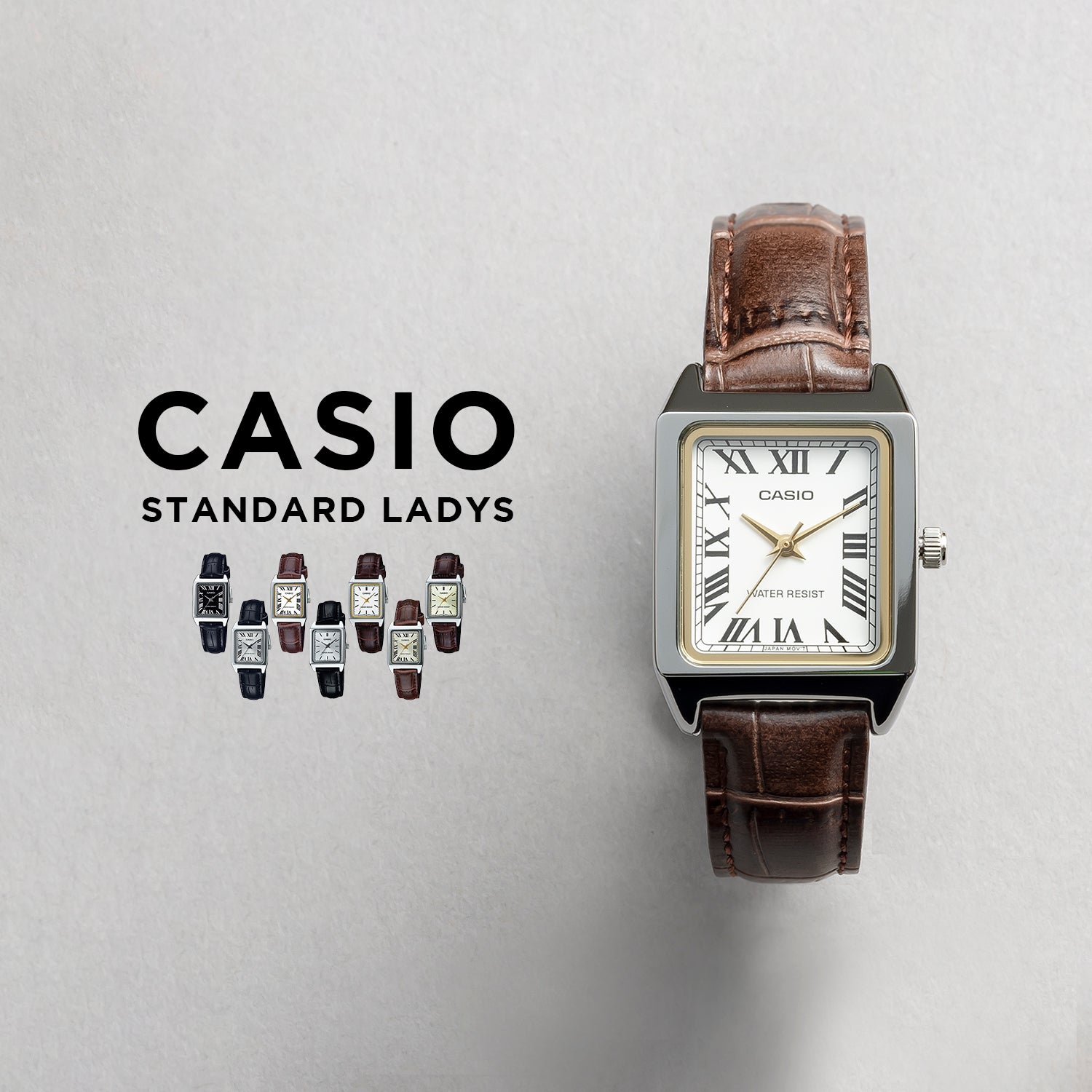 CASIO カシオ LTP-V007L アナログ レディース 腕時計