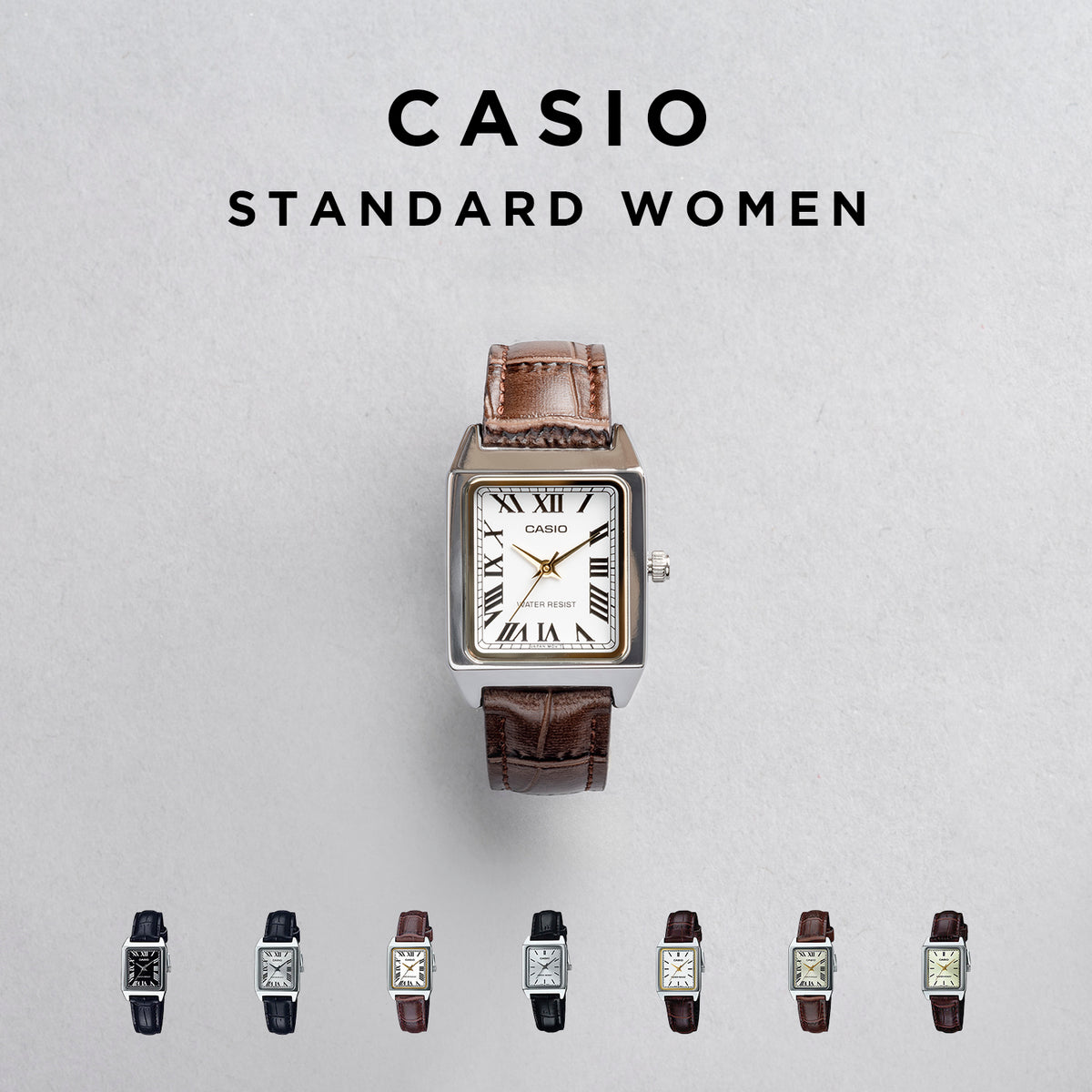 CASIO カシオ LTP-V007L レディース 腕時計 日常生活用防水 10年保証