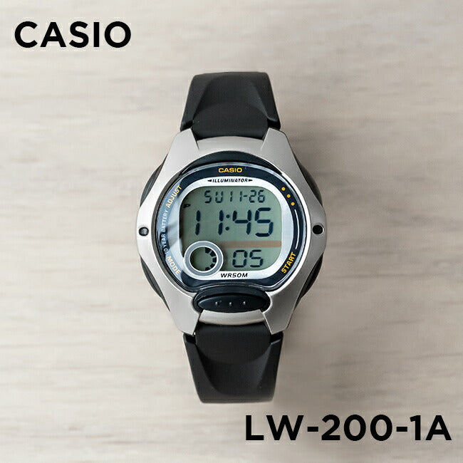 CASIO STANDARD LW-200-1A