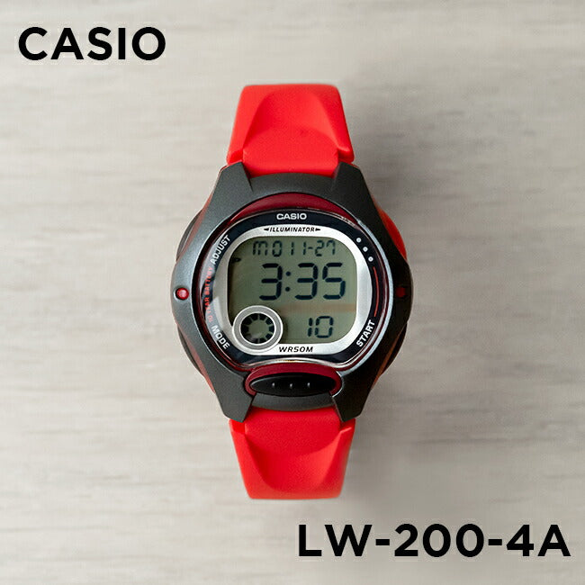CASIO STANDARD LW-200-4A