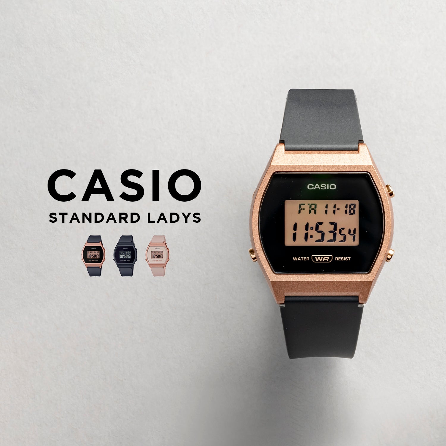 CASIO カシオ LW-204 デジタル ユニセックス 腕時計