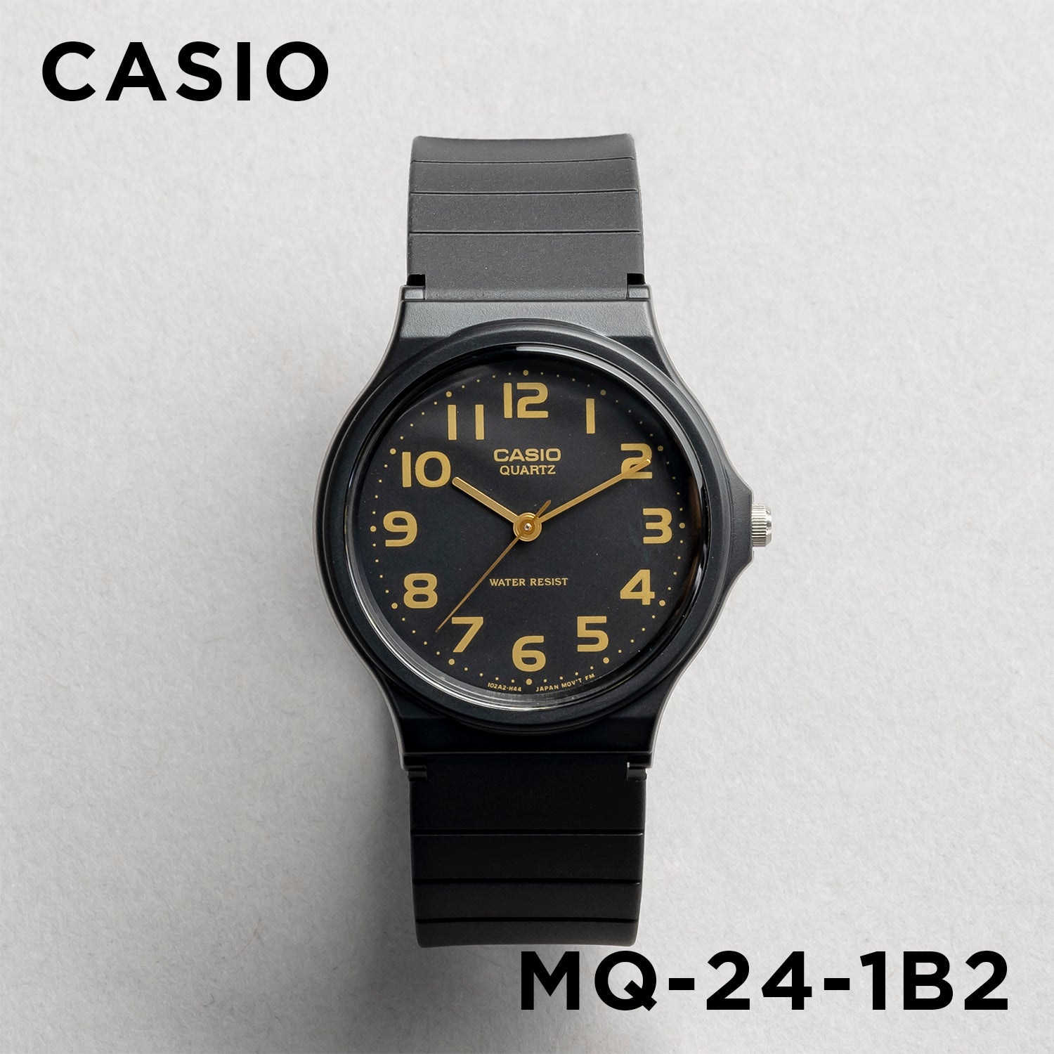 CASIO カシオ MQ-24-1B2 ブラック ブラック文字盤 アナログ メンズ 腕時計