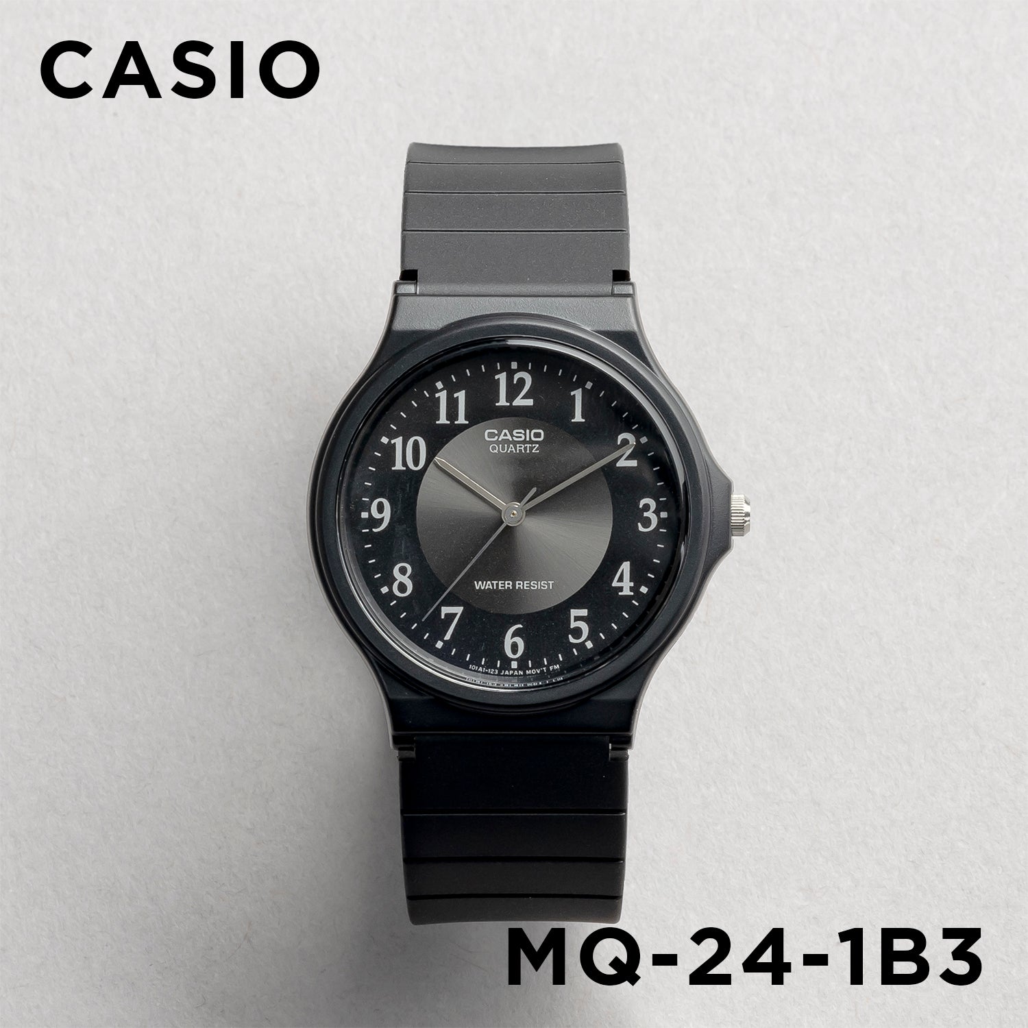 CASIO カシオ MQ-24-1B3 ブラック ブラック文字盤 アナログ メンズ 腕時計