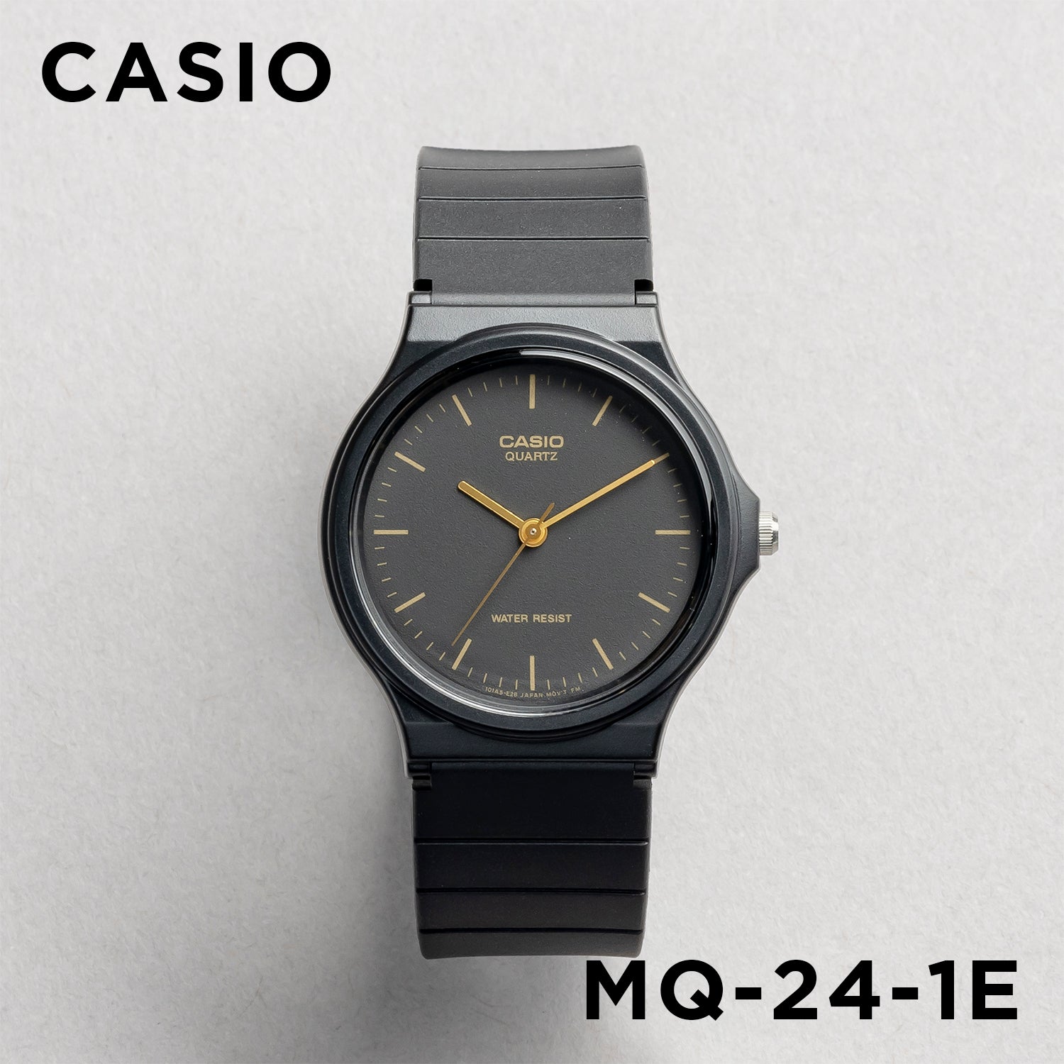 CASIO カシオ MQ-24-1E ブラック ブラック文字盤 アナログ メンズ 腕時計