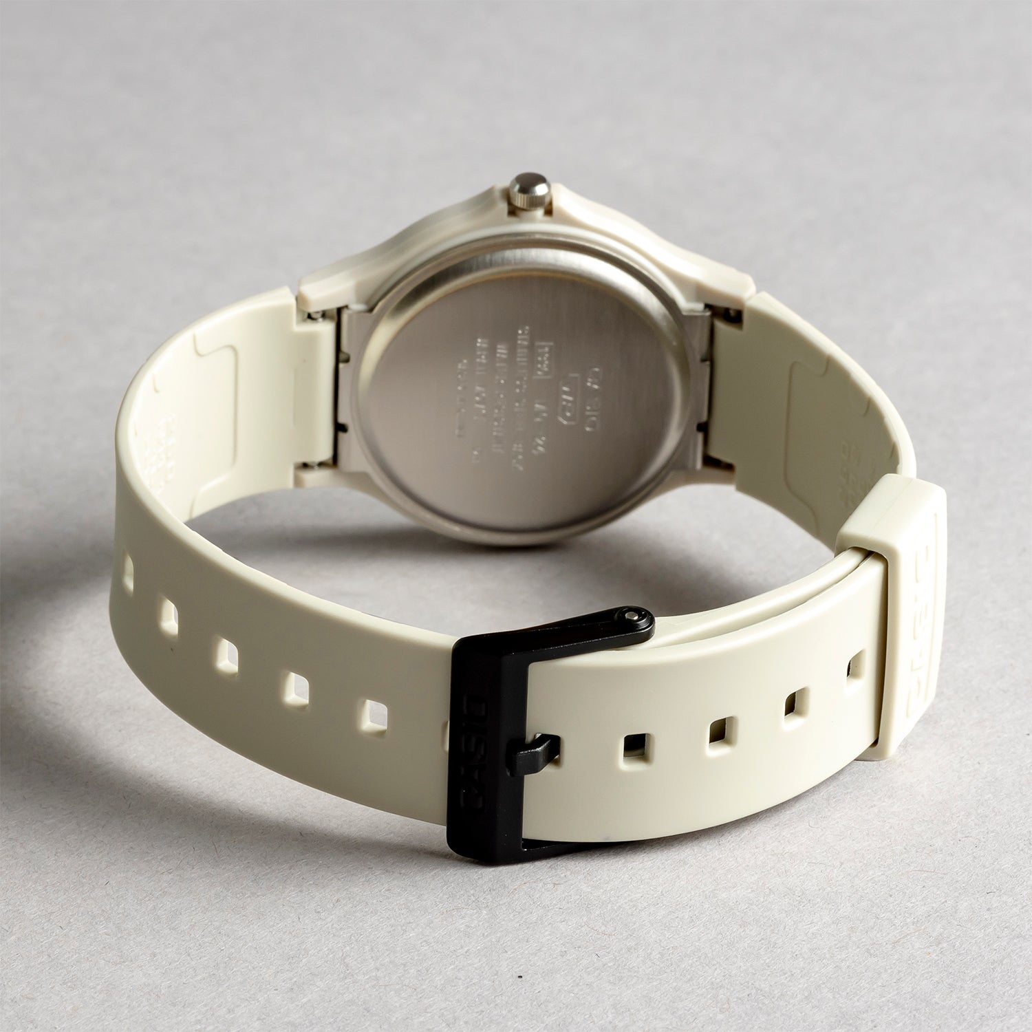 CASIO カシオ MQ-24UC-8B ベージュ ブラック文字盤 アナログ ユニセックス 腕時計 ベルト