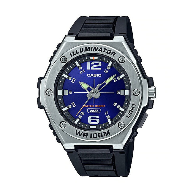 【10年保証】【日本未発売】CASIOSTANDARDカシオスタンダードMWA-100H-2A腕時計時計ブランドメンズキッズ子供男の子チープカシオチプカシアナログブラック黒ネイビー海外モデルギフトプレゼント