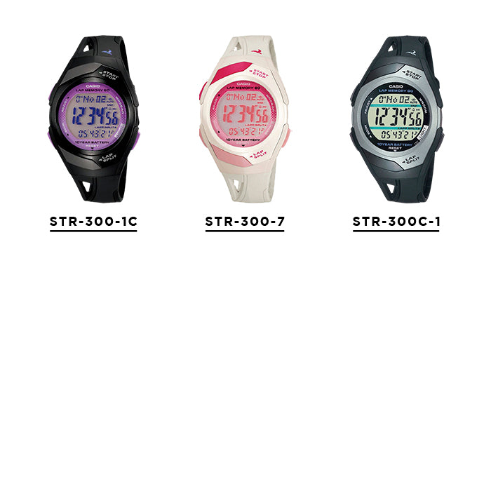 CASIO カシオ STR-300 デジタル レディース 腕時計