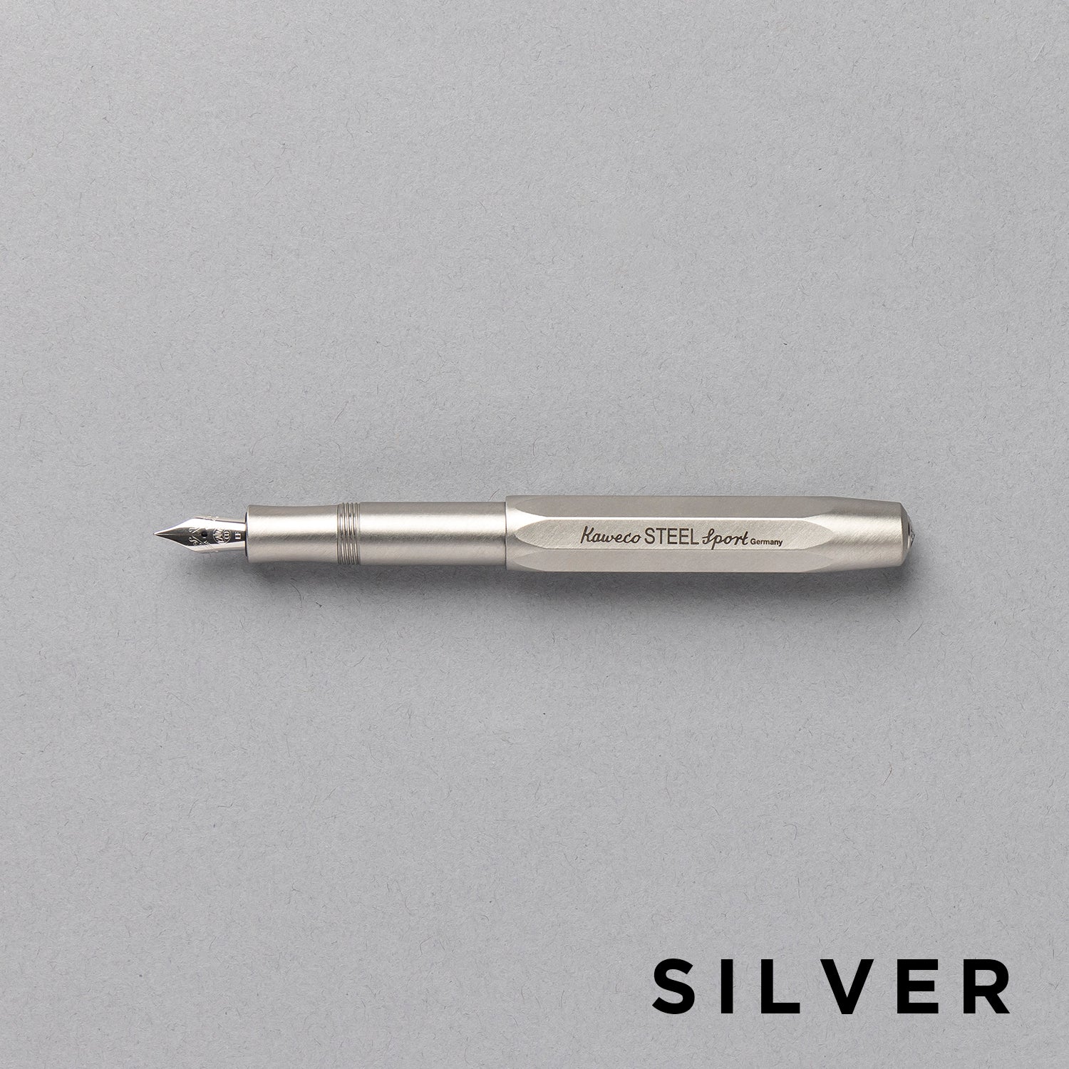 KAWECO カヴェコ スチールスポーツ シルバー 万年筆 筆記具