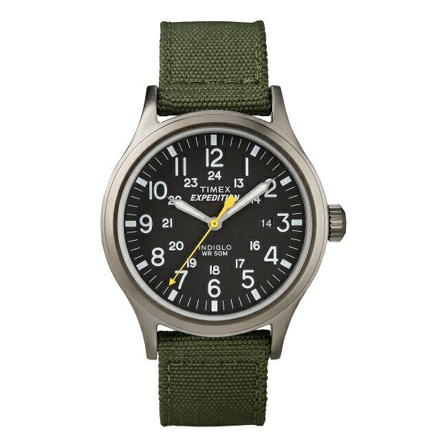 TIMEXEXPEDITIONタイメックスエクスペディションスカウト40MMT49961腕時計時計ブランドメンズレディースミリタリーアナログカーキブラック黒ナイロンベルトギフトプレゼント