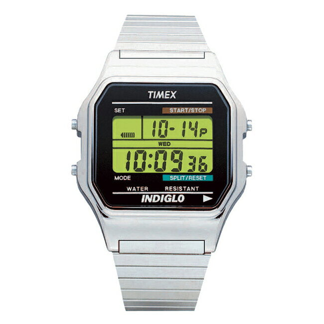 TIMEXCLASSICタイメックスクラシックデジタルT78587腕時計時計ブランドメンズレディースシルバーブラック黒ギフトプレゼント