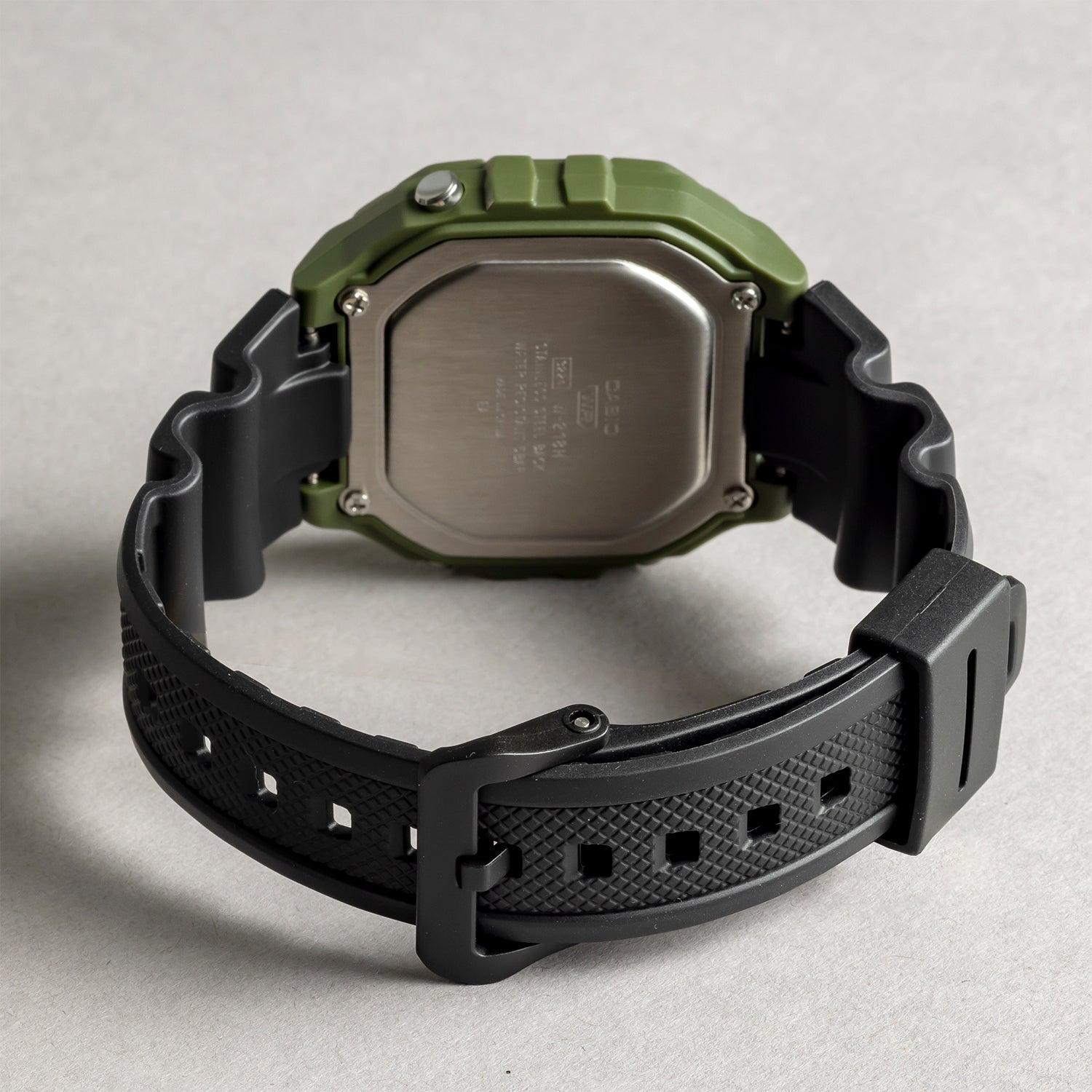 CASIO カシオ W-218H-3A ブラック ブラック文字盤 デジタル メンズ 腕時計 ベルト