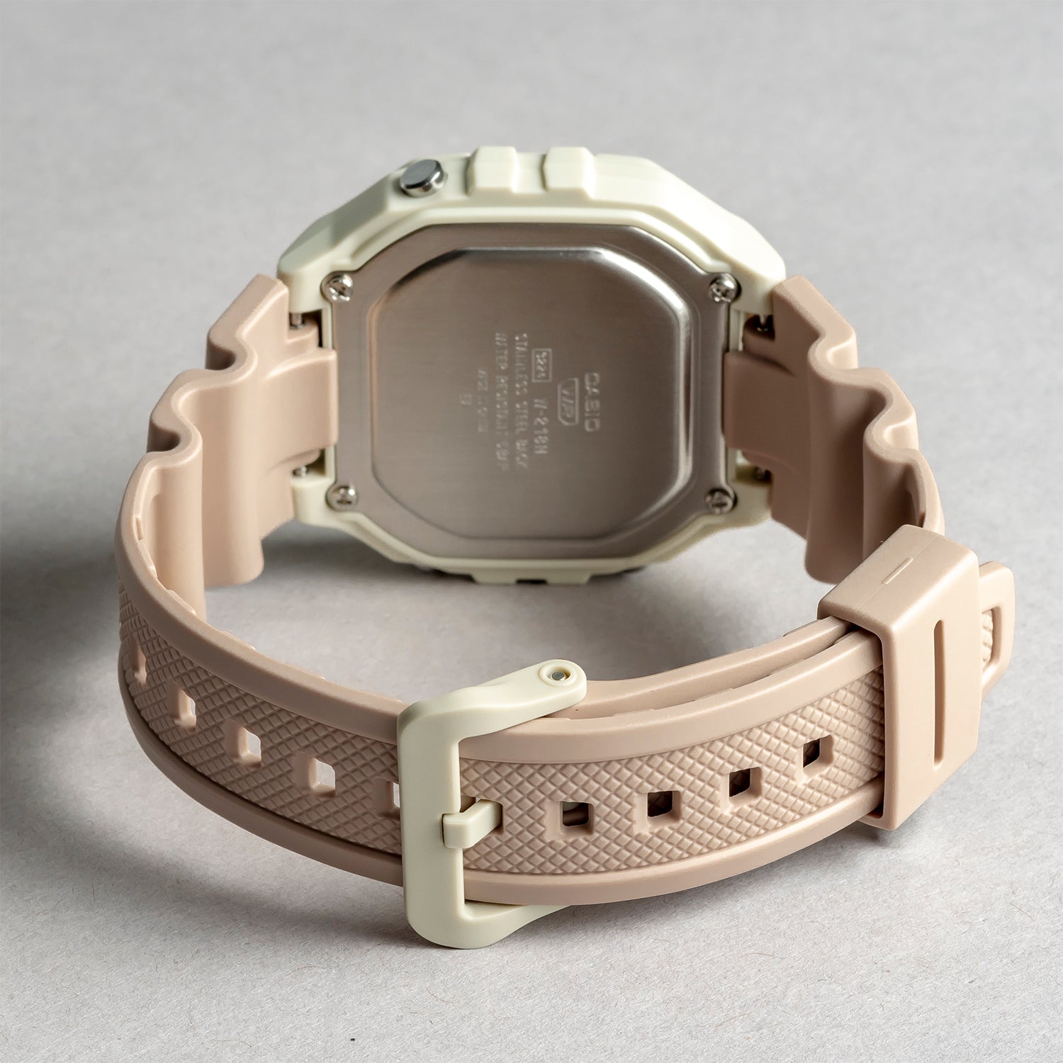 CASIO カシオ W-218HC-4A2 ピンク ピンク文字盤 デジタル ユニセックス 腕時計 ベルト