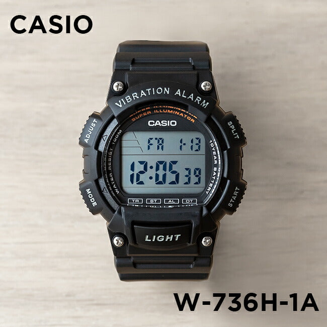 CASIO STANDARD W-736H-1A