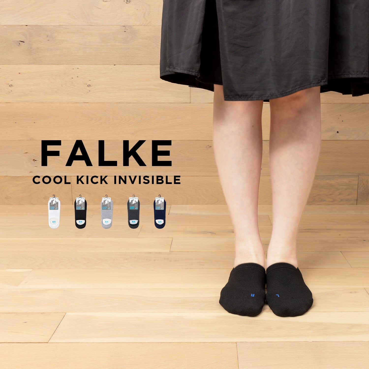 Falke Cool Kick Invisible 16601 靴下 16601_1