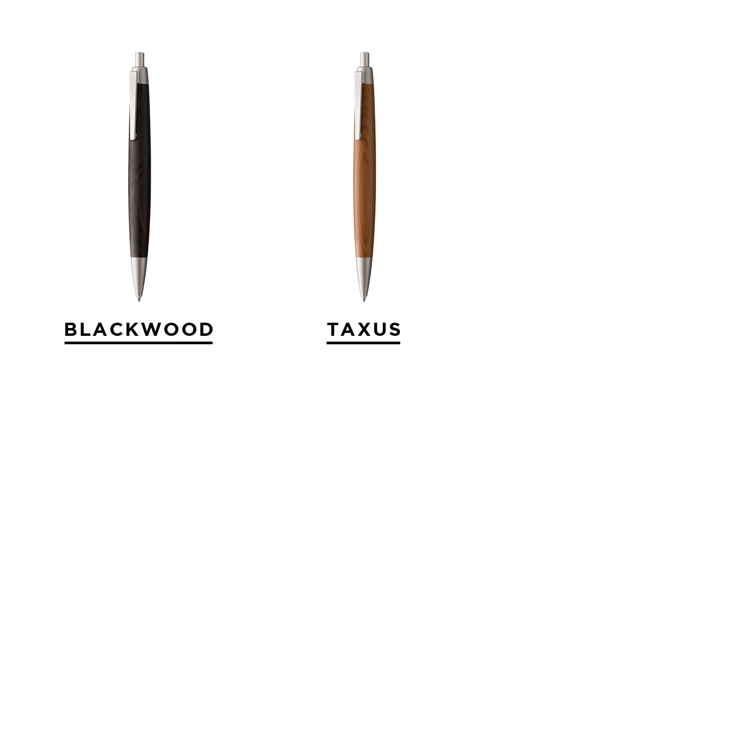 Lamy 2000 Ballpoint Pen Blackwood Taxus. ボールペン 2000_ballpoint_pen_blackwood_taxus_2