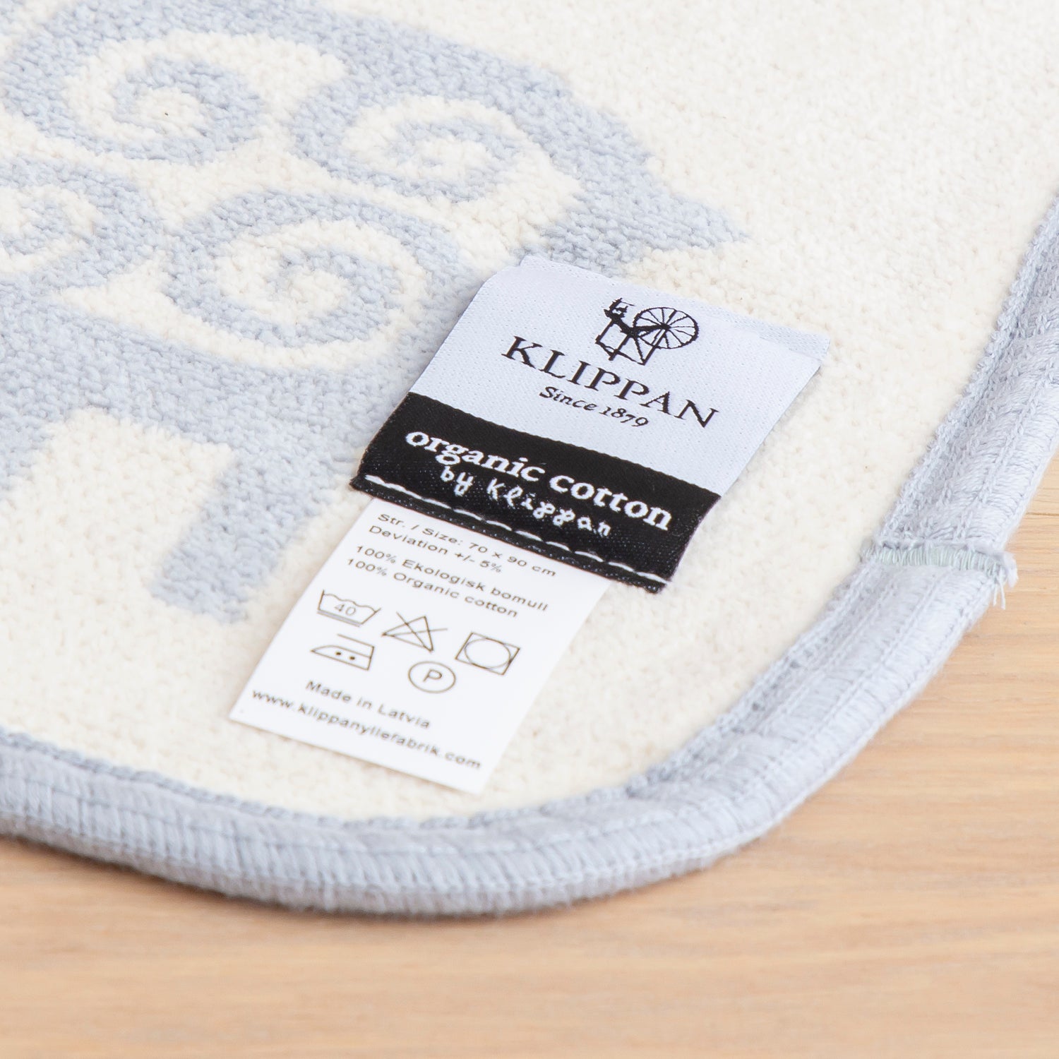 KLIPPAN CHENILLE COTTON MINI BLANKET ブランケット 254401_2