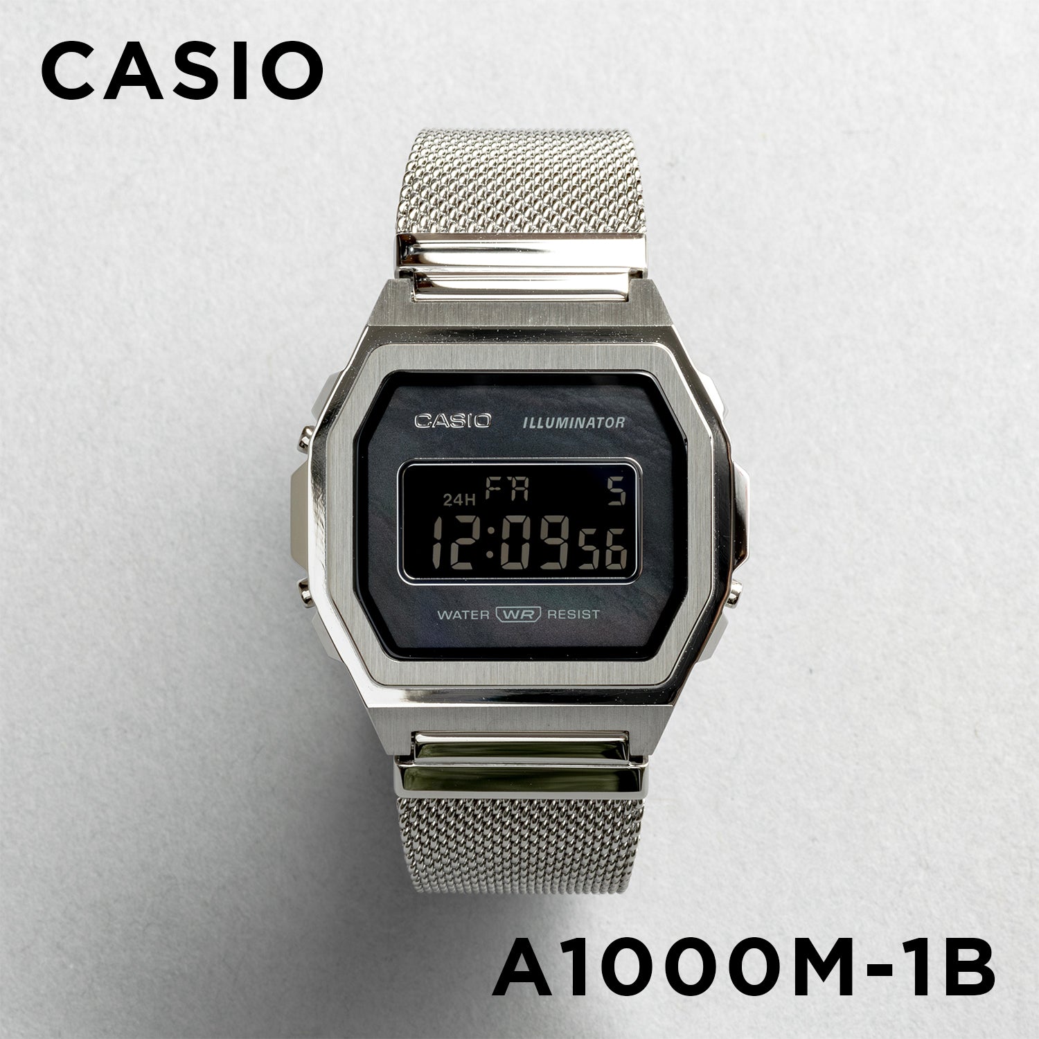 Casio Standard Mens A1000M-1B. 腕時計 a1000m-1b_1