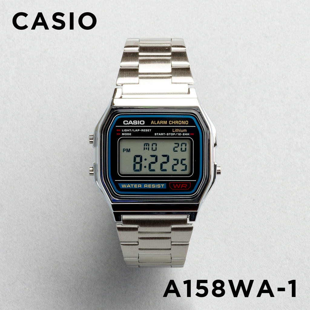 Casio Standard Mens A158WA-1.