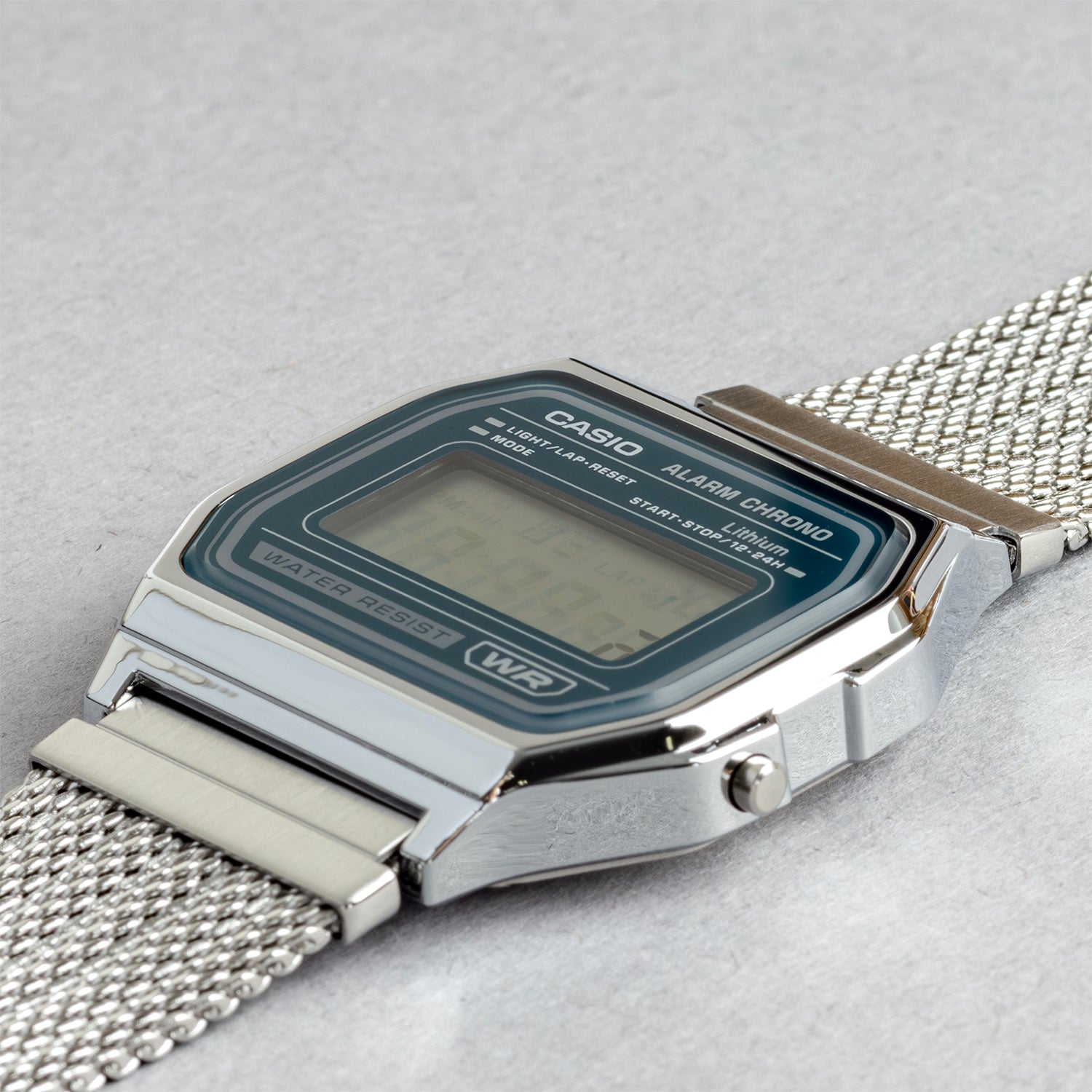 CASIO カシオ A158WEM メンズ 腕時計 日常生活用防水 10年保証