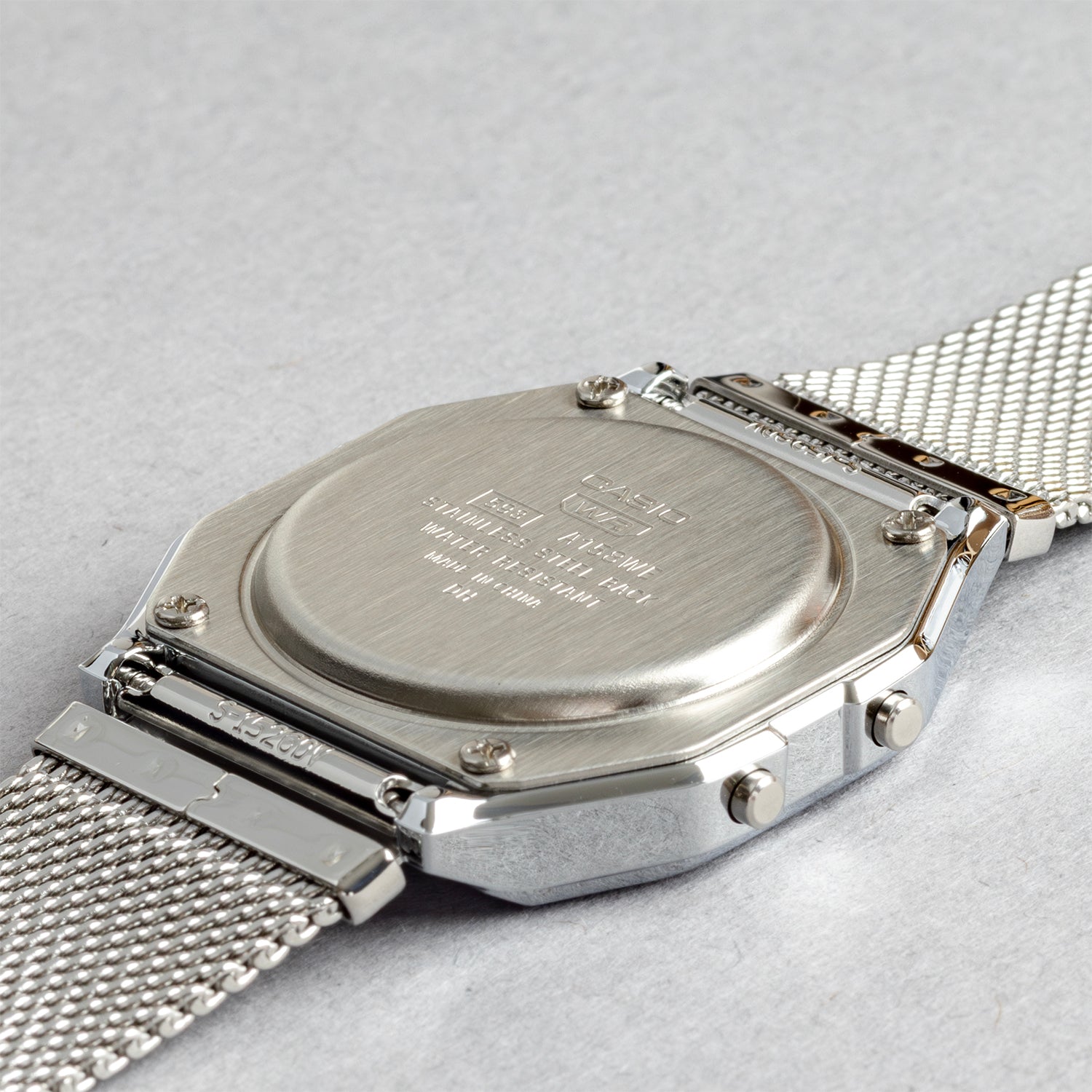 CASIO カシオ A158WEM メンズ 腕時計 日常生活用防水 10年保証
