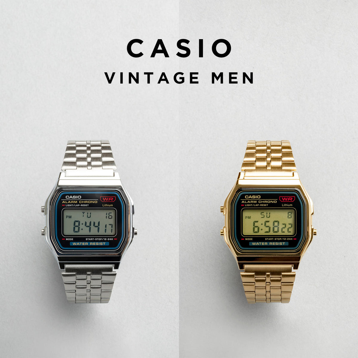 CASIO カシオ A159W デジタル メンズ 腕時計 