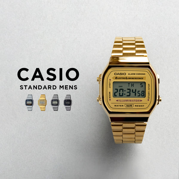 Casio Standard Mens <br>A168W.