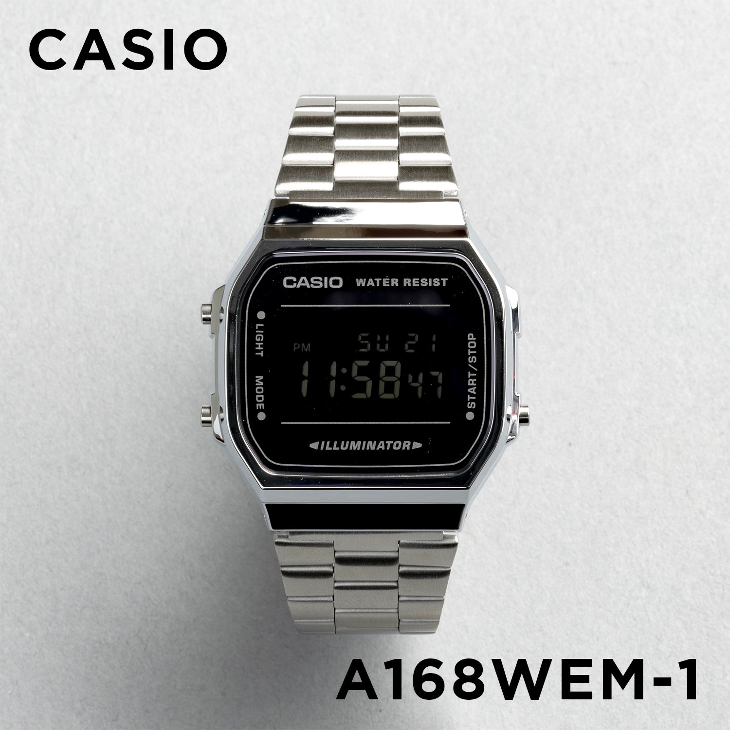 Casio Standard Mens A168WEM.