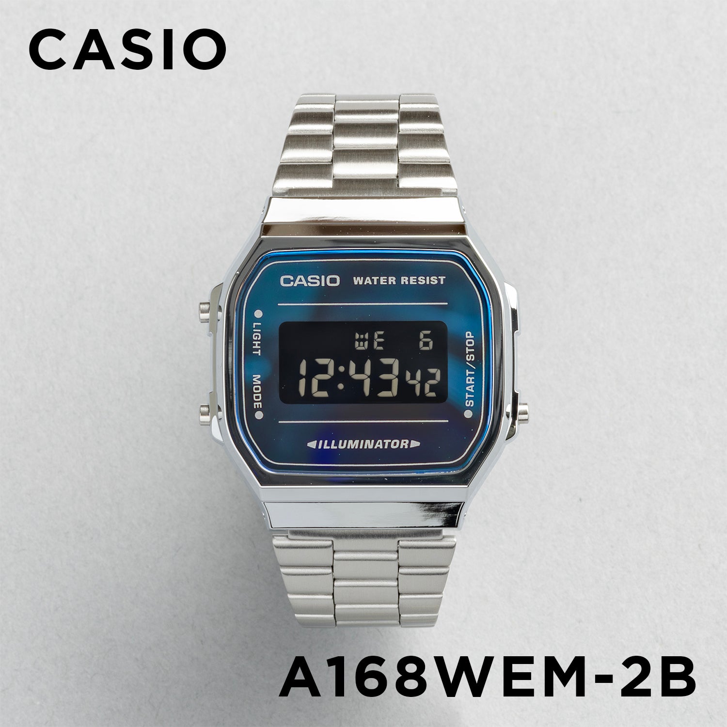 Casio Standard Mens A168WEM 腕時計 a168wem-2b_1