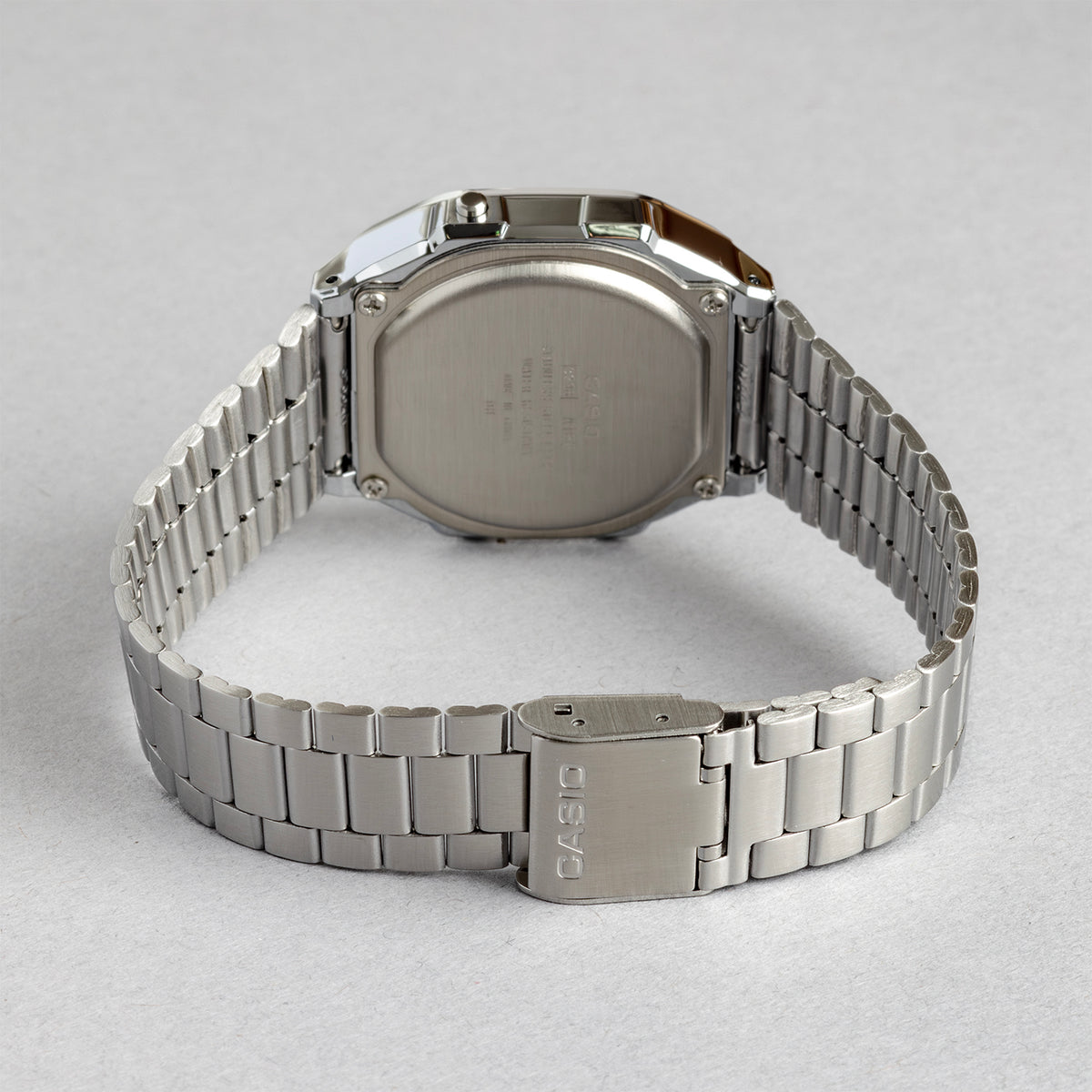 CASIO カシオ A168WEM-2B シルバー ブルー文字盤 デジタル メンズ 腕時計 ベルト