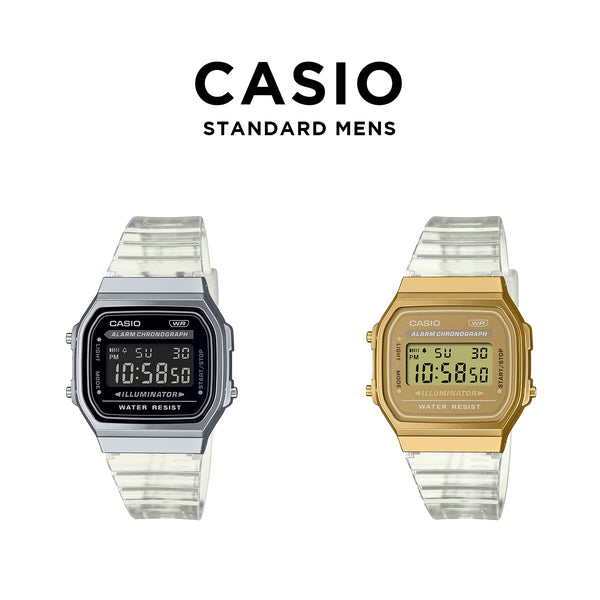 CASIO STANDARD MENS A168XES 腕時計 a168xesg-9a