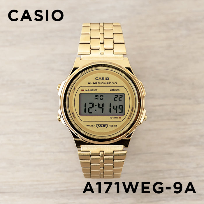 Casio Standard Mens A171WE 腕時計 a171weg-9a_1