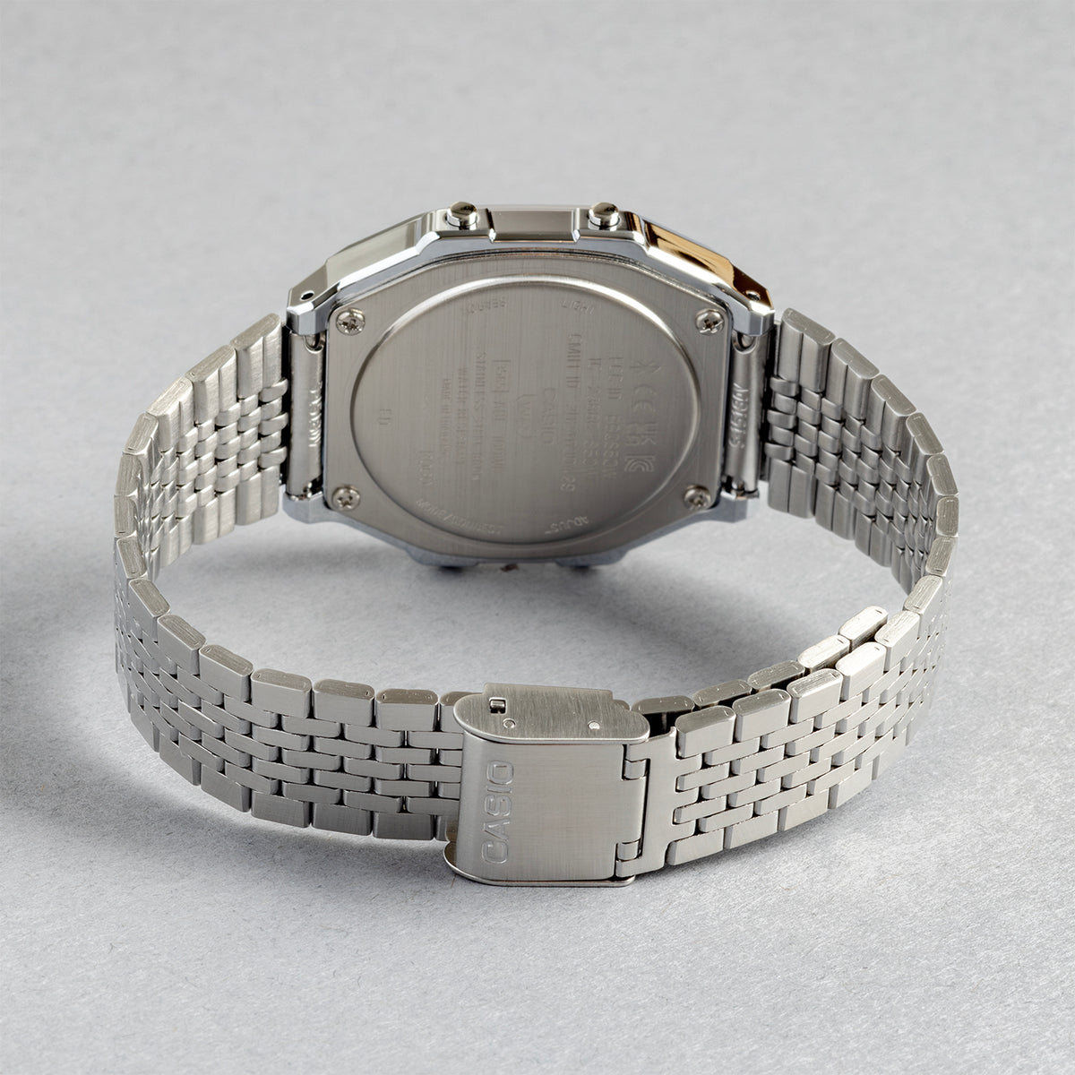 CASIO カシオ ABL-100WE-7A シルバー シルバー文字盤 デジタル メンズ 腕時計 ベルト