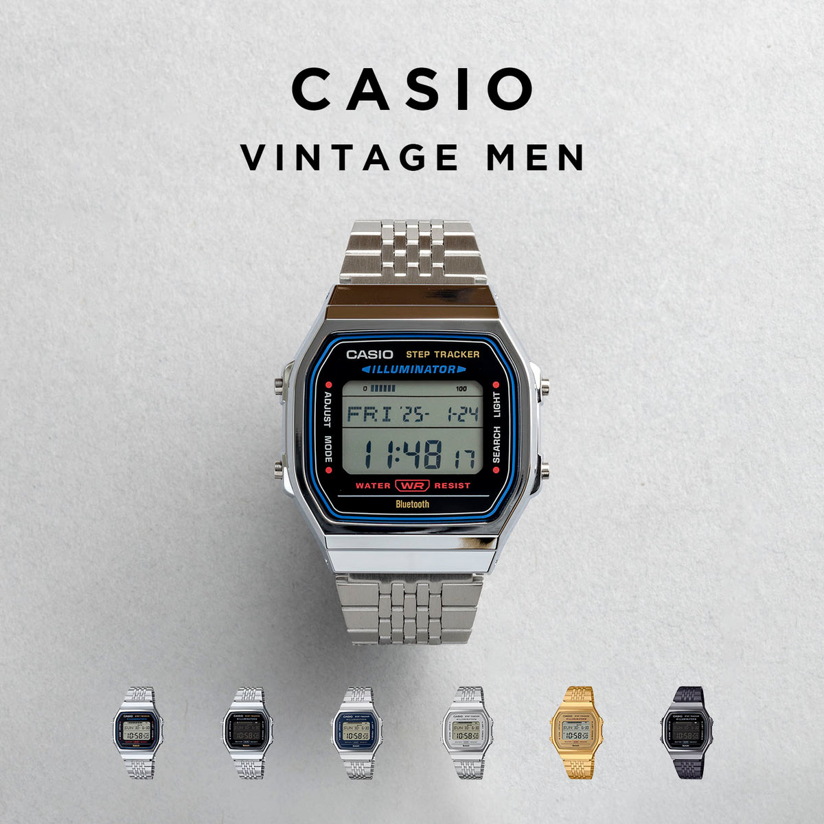 CASIO カシオ ABL-100WE メンズ 腕時計 日常生活用防水 10年保証