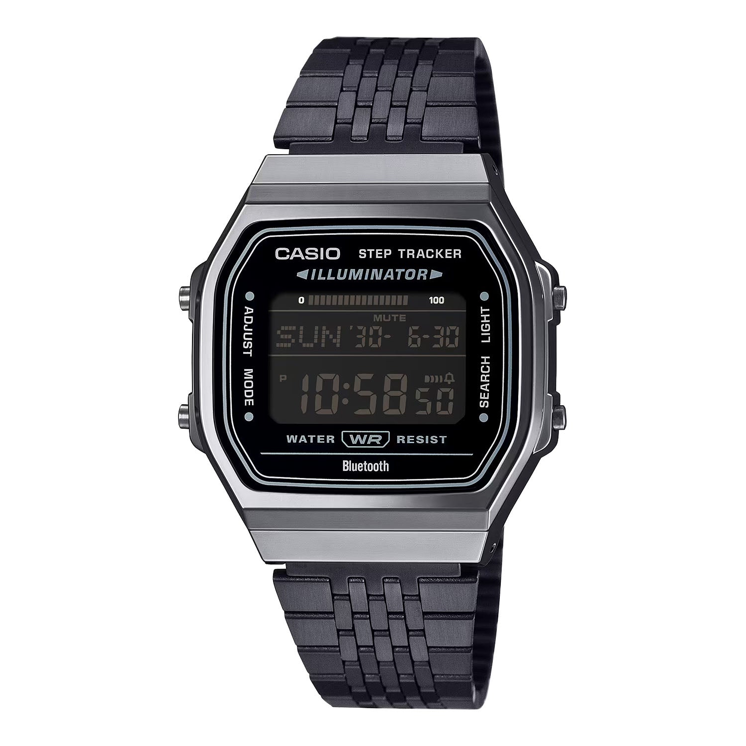 【未使用級／付属完備／稼働】カシオ　黒文字盤　　ABL-100WE　デジタル CASIO カシオ チープカシオ ABL-100WE メンズ 腕時計 10年保証