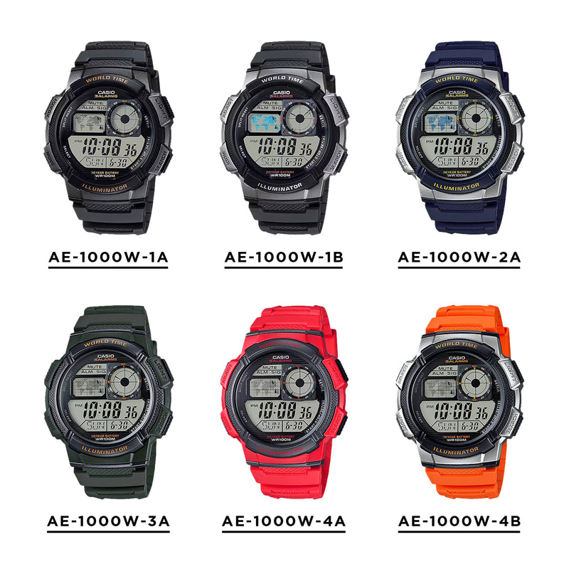 Casio Standard Mens AE 1000W