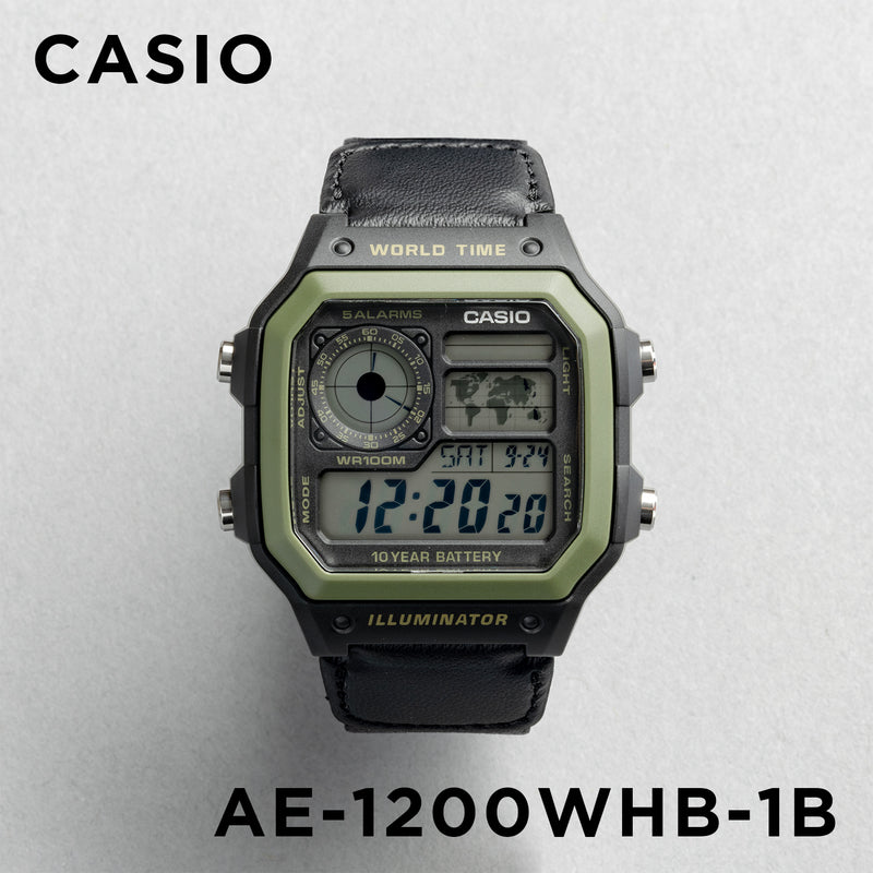 Casio Standard Mens AE-1200WHB 腕時計 ae-1200whb-1b_1