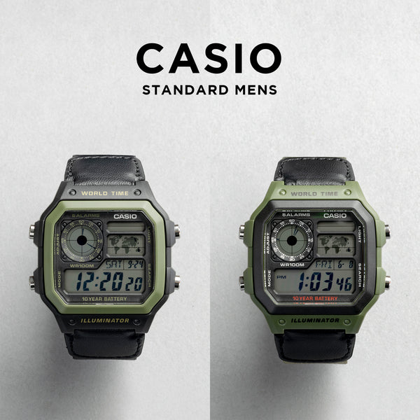 Casio Standard Mens AE-1200WHB 腕時計 ae-1200whb_1