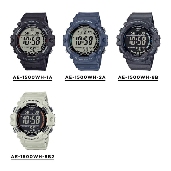 Casio Standard Mens AE-1500WH. 腕時計 ae-1500wh_2