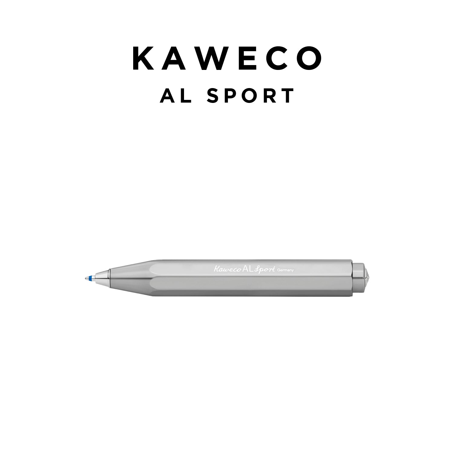 KAWECO カヴェコ アルスポーツ シルバー ボールペン 筆記具