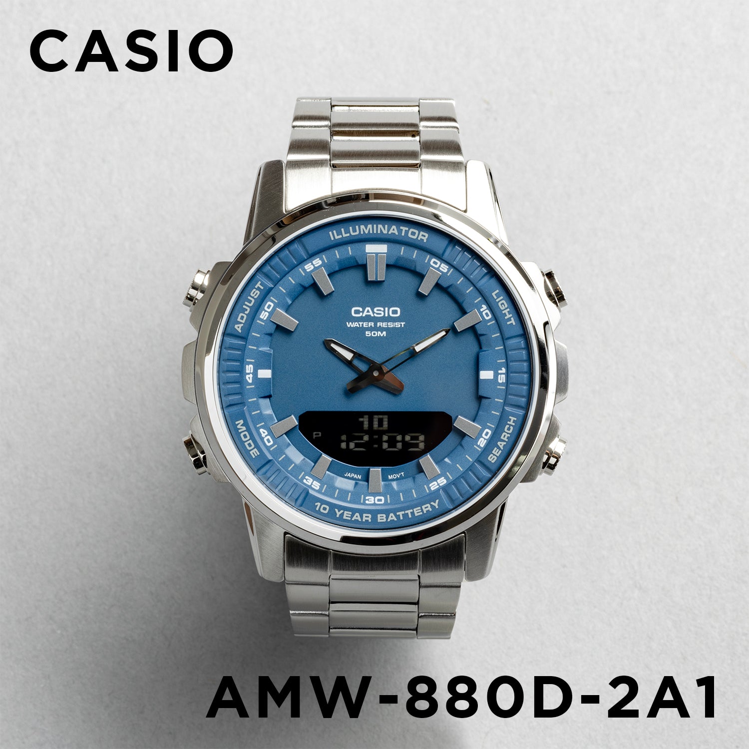 Casio Standard Mens AMW-880D.腕時計amw-880d-2a1_1