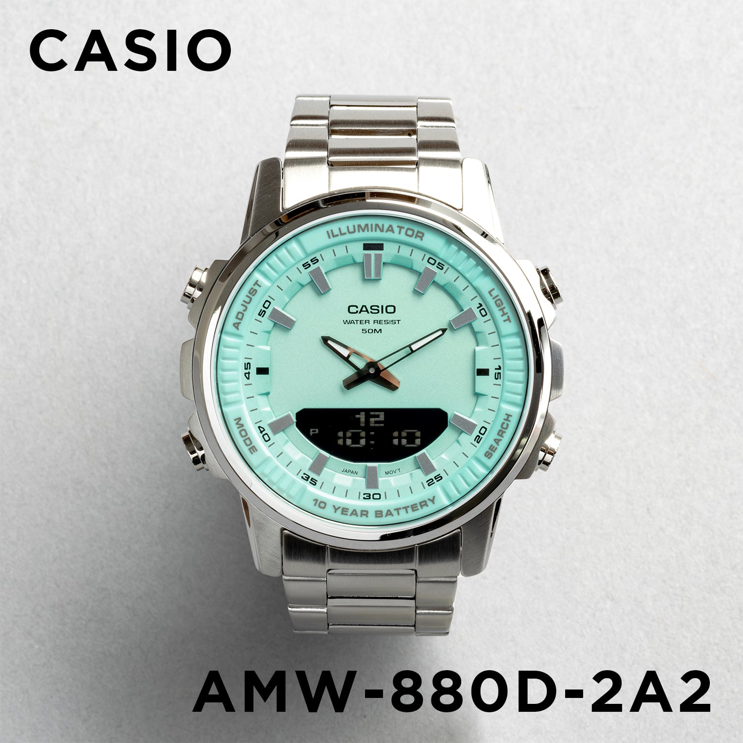 Casio Standard Mens AMW-880D.腕時計amw-880d-2a2_1