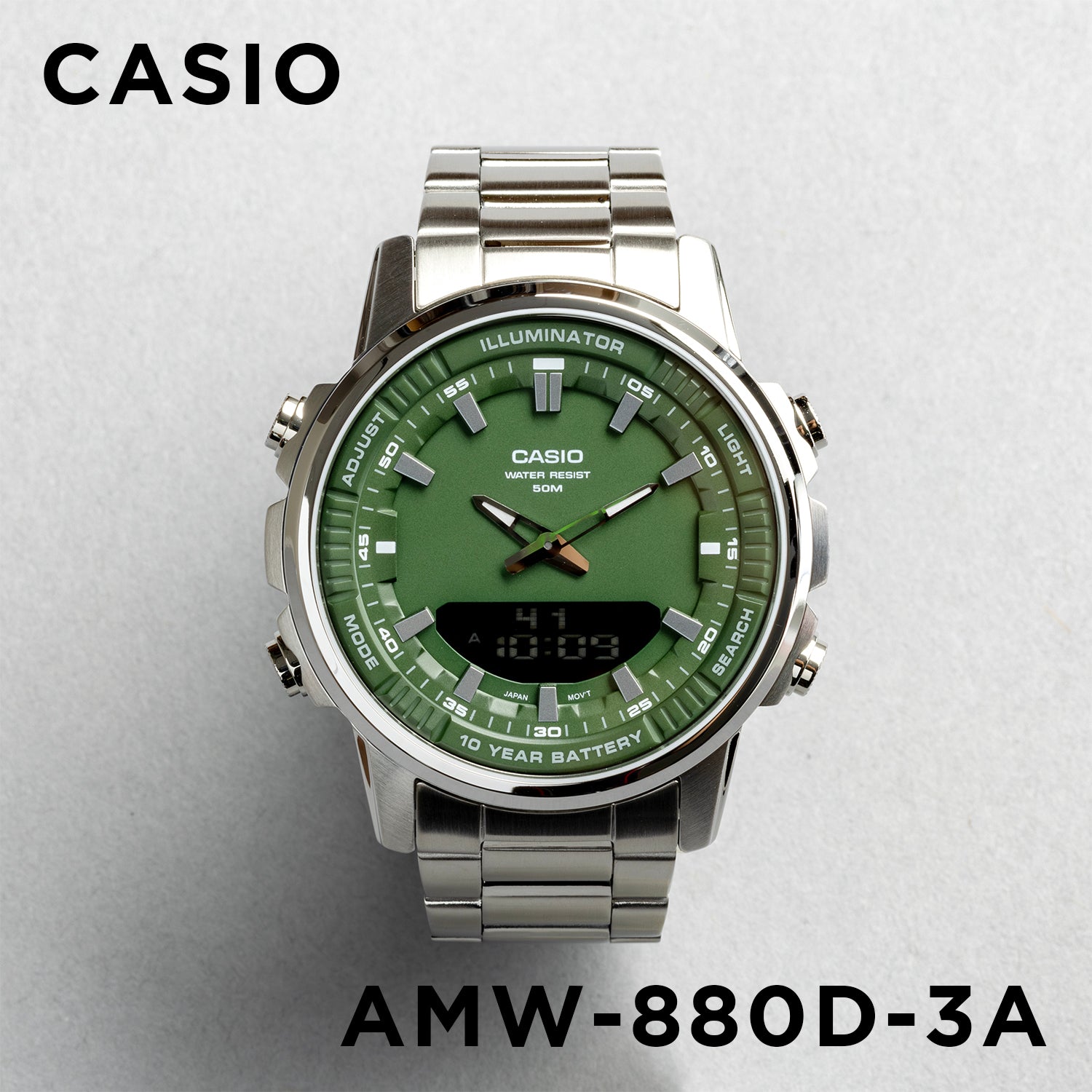 Casio Standard Mens AMW-880D.腕時計amw-880d-3a_1